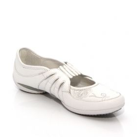 Pantofi femei GEOX alb din piele naturala