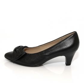 Немски Дамски обувки CAPRICE 9-22408-32 - черни с панделка