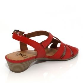CAPRICE 9-28103-22 Women's Red Sandals