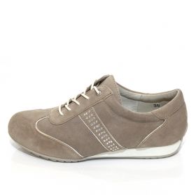 Немски Дамски обувки CAPRICE 9-23602-22 - бежови велурени