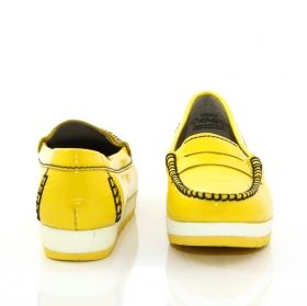 Жълти обувки - пролетни, есенни, летни - маркови мокасини