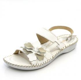 Sandale femei GLAMOUR albe