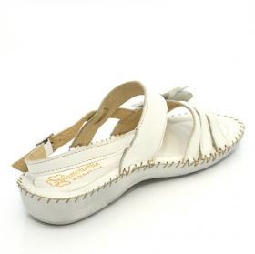 Sandale femei GLAMOUR albe