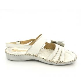 Sandale femei GLAMOUR albe