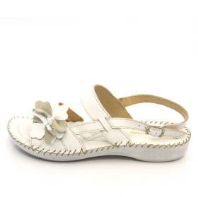 Sandale femei GLAMOUR albe