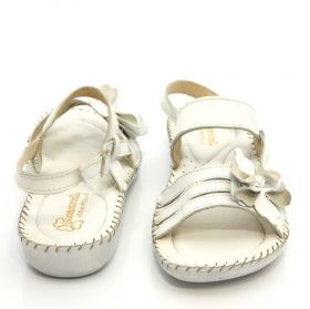 Sandale femei GLAMOUR albe
