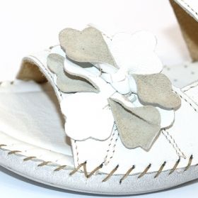 Sandale femei GLAMOUR albe