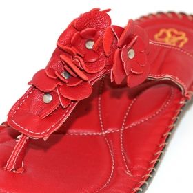 Женские сандалии GLAMOUR - красные