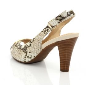 GEOX high heel sandals(beige)