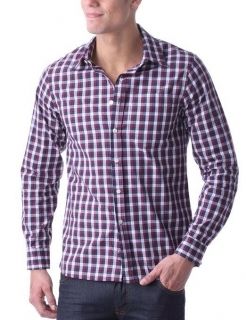 Мъжка карирана риза с дълъг ръкав  GEOX M1390C  TQ054 F7121, 100% Памук 