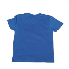 Детска блуза с къс ръкав  Geox, Синя, 100% памук