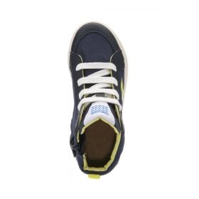 Дишащи Детски кецове GEOX - сини  с бяло