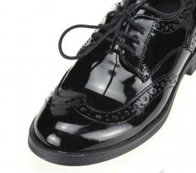 Дишащи Детски обувки GEOX - лачени  