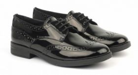 Дишащи Детски обувки GEOX - лачени  