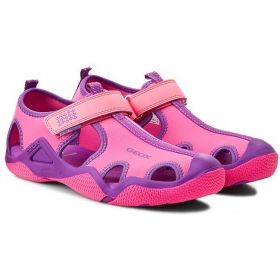 Дишащи Детски сандали GEOX със затворени пръсти