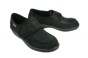 BEFADO DR ORTO 984D012 Pantofi ortopedici femei cu platforma, negri