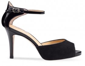 GEOX D22N9Z 02166 C9999 heeled sandals (black)