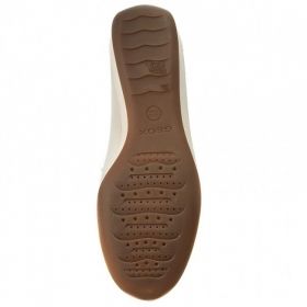 Mocasini femei GEOX ARETHEA D621SB 0AKHI C1002 alb din piele naturala
