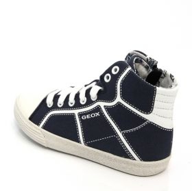 Sneaker alta GEOX J42A8A 00010 C4002 - blu/bianco