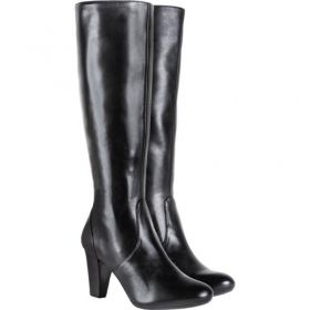 Women's Leather Boots GEOX D13V8U 00043 C9999 - black