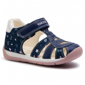 Дишащи Бебешки обувки GEOX EACH B920AC 0AW54 C0694, сини
