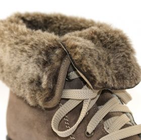 RIEKER Дамски боти  с патентован комфорт - бежови