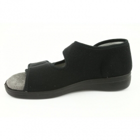 BEFADO DR ORTO 070D001 Ортопедични дамски сандали със затворена пета, черни