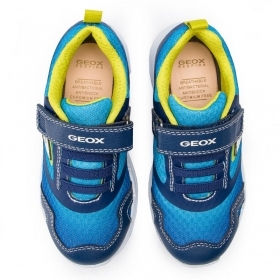 Светещи маратонки за момче GEOX J DAKIN J929FA 01454 C0749, сини