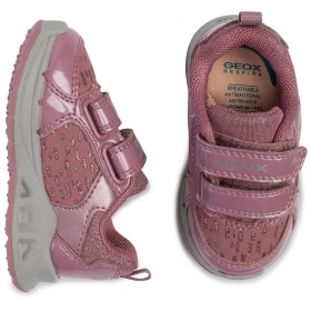 Бебешки Светещи маратонки GEOX B DAKIN GIRL B942VA 0HIAF C8006, Розови