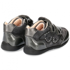 Дишащи Бебешки обувки GEOX BABY KAYATAN B9451A 022HI C9002, сиви