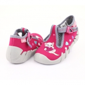 BEFADO SPEEDY 110P335 Бебешки обувки от текстил, С котенце