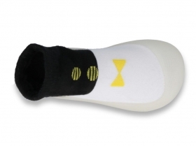 BEFADO 002P006 Бебешки Обувки чорапчета, Бели с черно