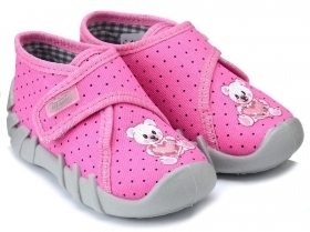 BEFADO SPEEDY 112P185 Бебешки обувки от текстил, С котенце