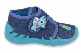BEFADO SPEEDY 523P015 Бебешки обувки от текстил, С коли
