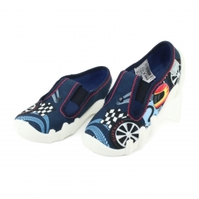 BEFADO SKATE 290X193 Детски обувки за момче от текстил, Сини