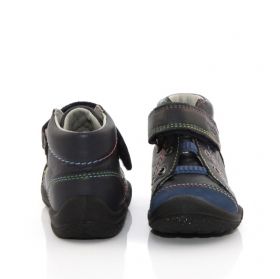 Бебешки кожени обувки първа стъпка Superfit 9-00333-81, Сини