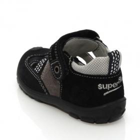 Детски обувки с лепки Superfit 4-00231-21, Черни