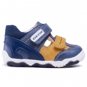 Бебешки обувки за прохождане GEOX B N.BALU' B. A B150PA 0CL22 C4368, Сини с жълто