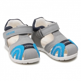 Бебешки обувки първа стъпка GEOX B ELTHAN B. A B151PA 05410 C0665, Сиви
