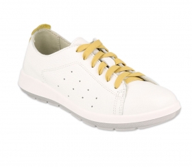 INBLU by DR ORTO CASUAL 156D010 Дамски ортопедични обувки, Бели с жълто