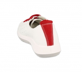 INBLU by DR ORTO CASUAL 156D008 Дамски ортопедични обувки, Бели с червено
