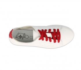 INBLU by DR ORTO CASUAL 156D008 Дамски ортопедични обувки, Бели с червено