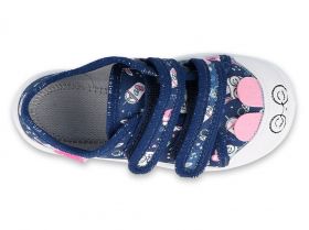 BEFADO MAXI 907P127 Бебешки текстилни обувки, Сини
