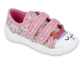 BEFADO MAXI 907P119 Бебешки текстилни обувки, Розови