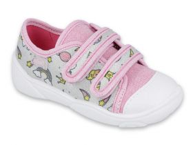 BEFADO MAXI 907P115 Бебешки текстилни обувки, Бели