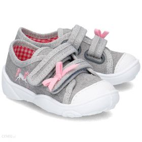 BEFADO MAXI 907P091 Бебешки текстилни обувки, Сив с еднорог