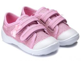 BEFADO MAXI 907P099 Бебешки текстилни обувки, Розови 