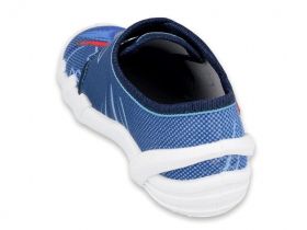 BEFADO SKATE 273X318 Детски обувки за момче от текстил, Сини