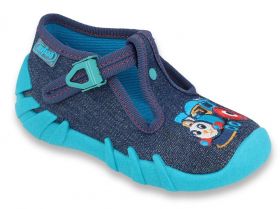 BEFADO SPEEDY 110P372 Бебешки обувки от текстил, С влакче