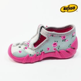 BEFADO SPEEDY 110P425 Бебешки обувки за момиче от текстил, Със зайче